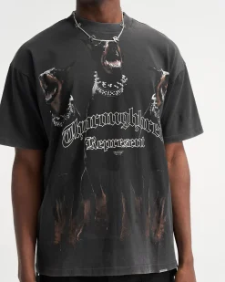 Represent Thoroughbred T-Shirt - Vintage Black> T-Shirts