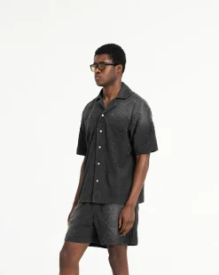 Represent Towelling Shirt - Jet Black> Shirts