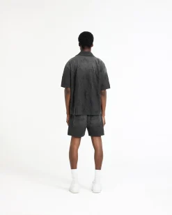 Represent Towelling Short - Jet Black><noscript><img width=