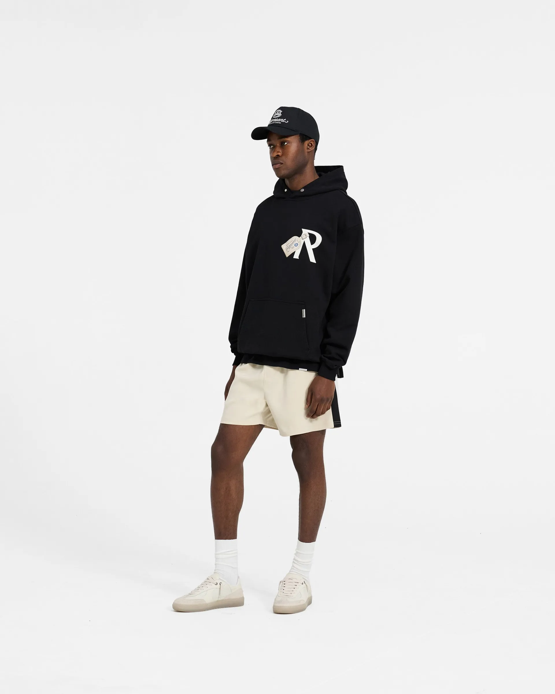 Represent Track Short - Antique White> Shorts