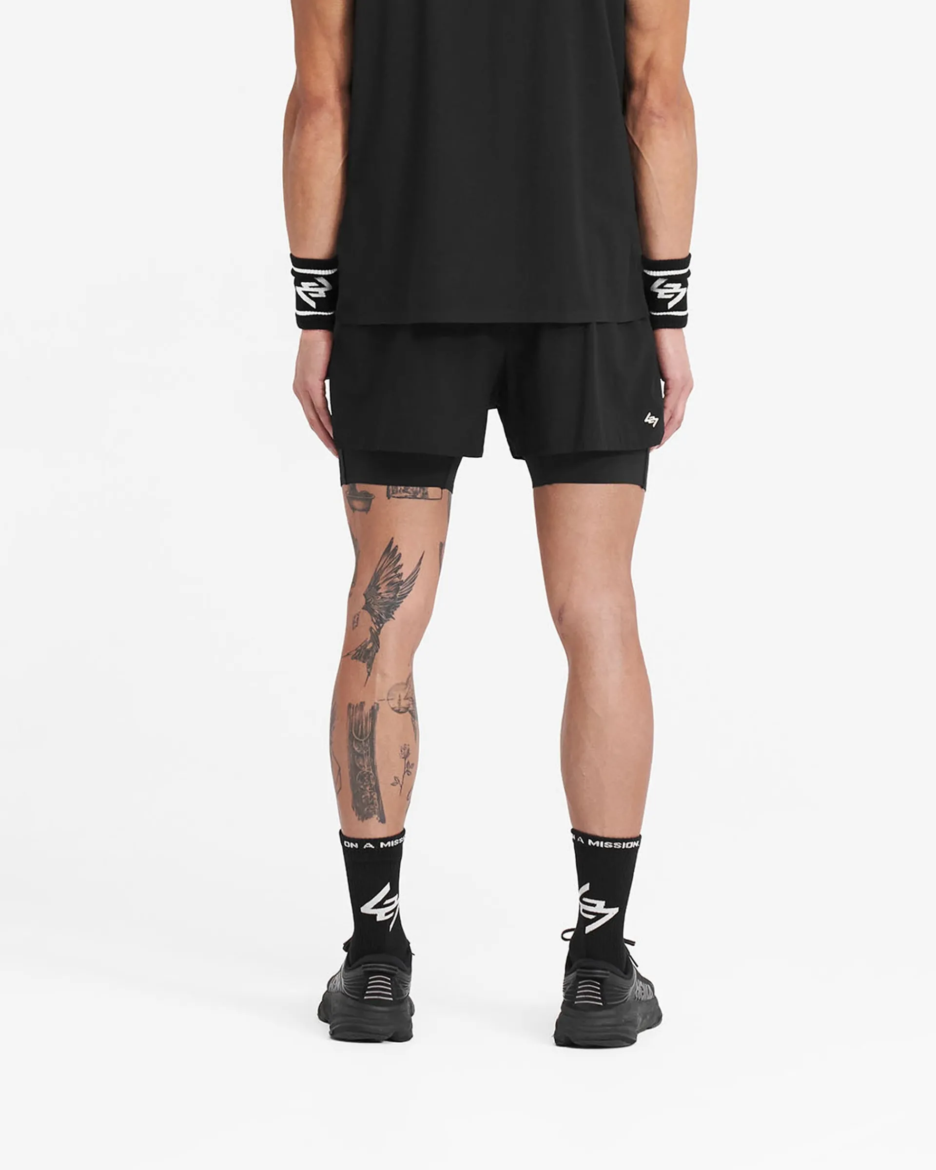 Represent 247 Trail Short - Jet Black> Shorts