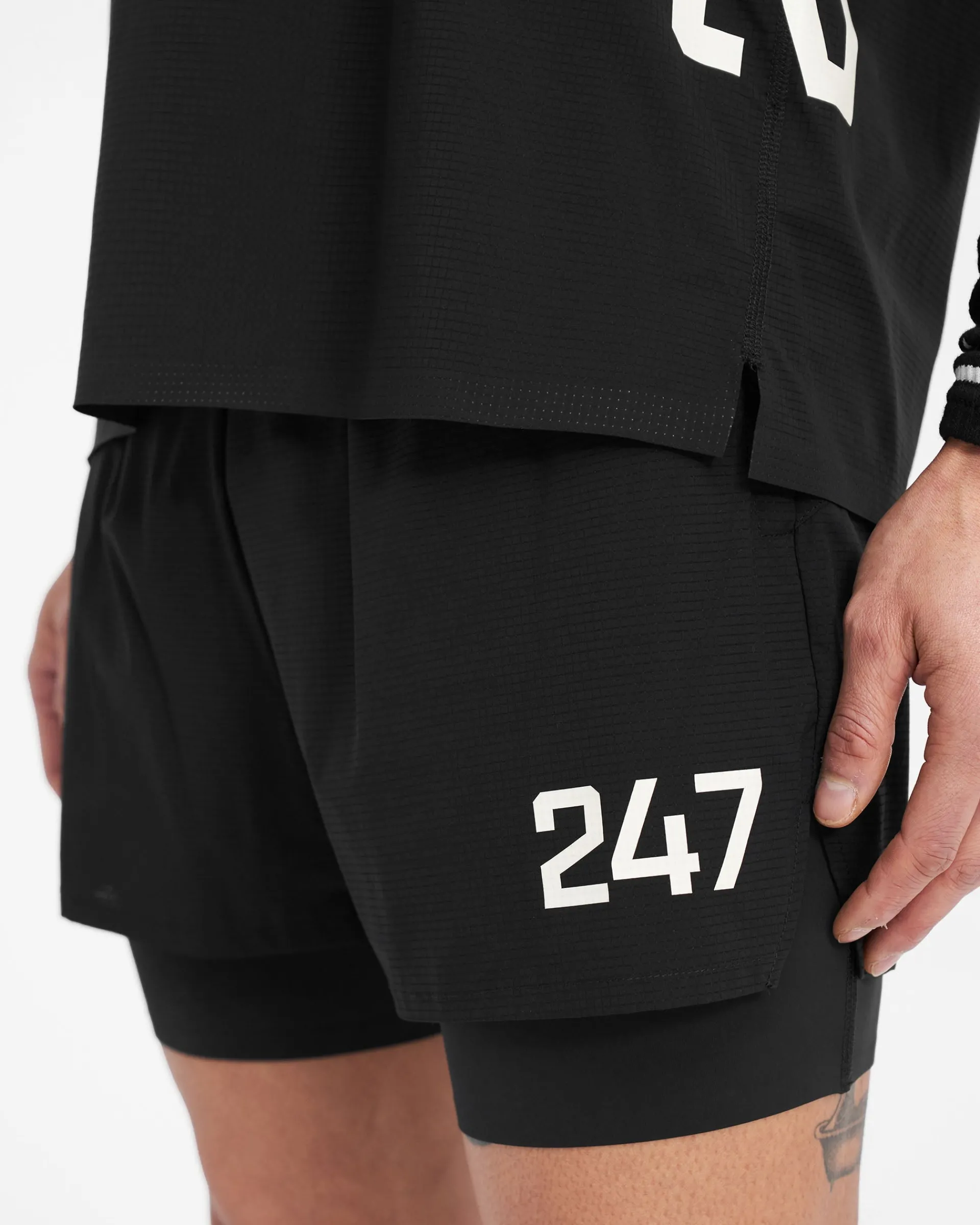 Represent 247 Trail Short - Jet Black> Shorts