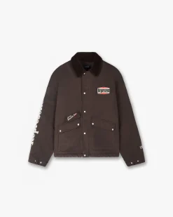 Represent Utility Carpenter Jacket - Vintage Brown><noscript><img width=
