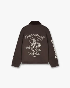 Represent Utility Carpenter Jacket - Vintage Brown><noscript><img width=