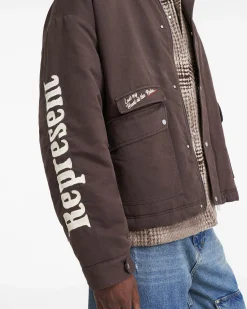 Represent Utility Carpenter Jacket - Vintage Brown><noscript><img width=