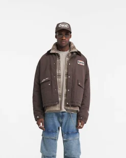 Represent Utility Carpenter Jacket - Vintage Brown><noscript><img width=
