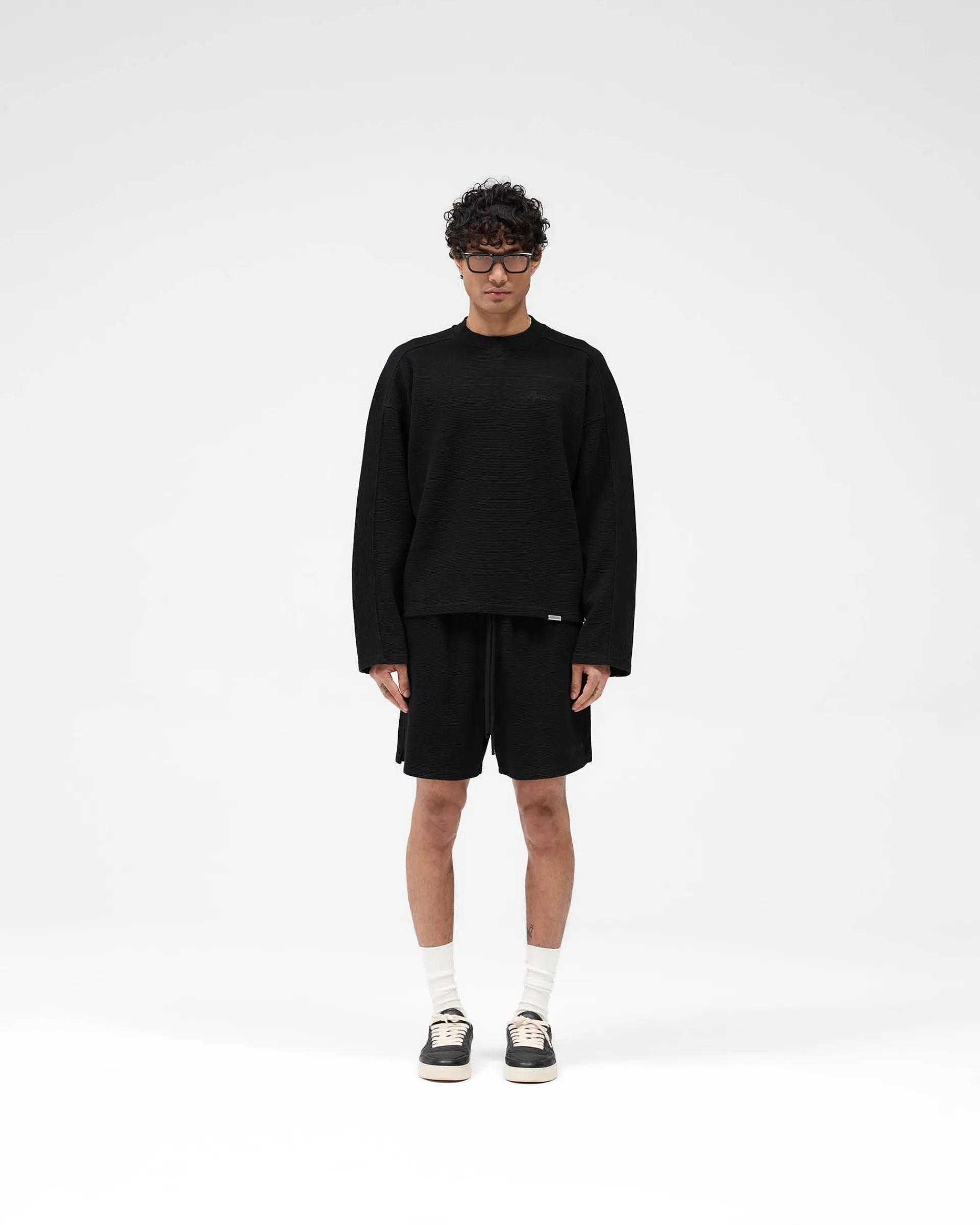 Represent Waffle Long Sleeve T-Shirt -> T-Shirts