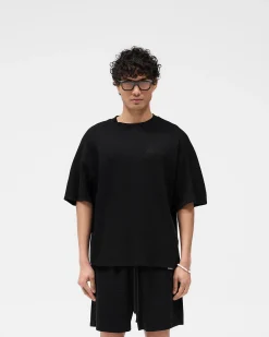 Represent Waffle T-Shirt - Jet Black><noscript><img width=
