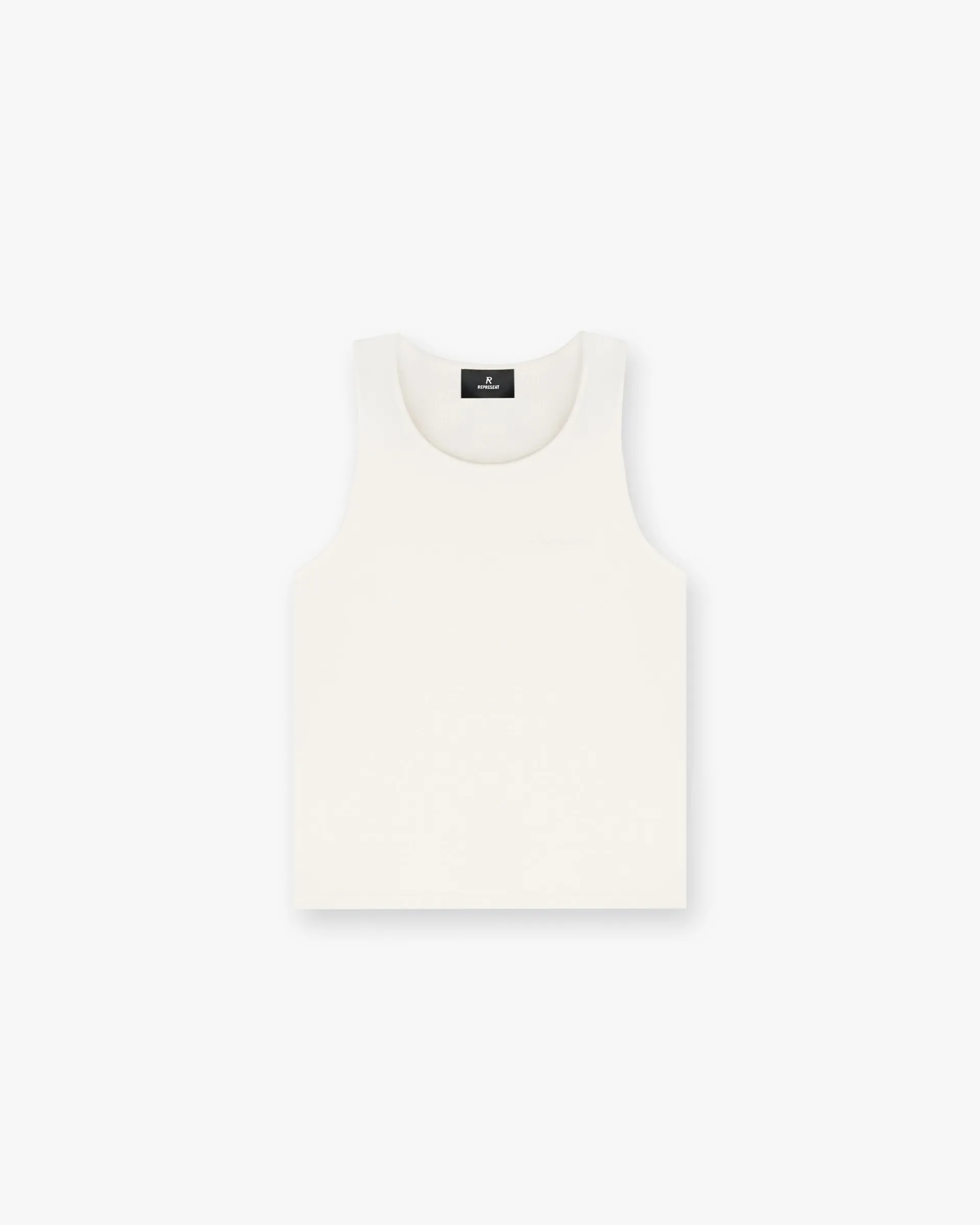 Represent Waffle Vest - Antique White> Vests | T-Shirts