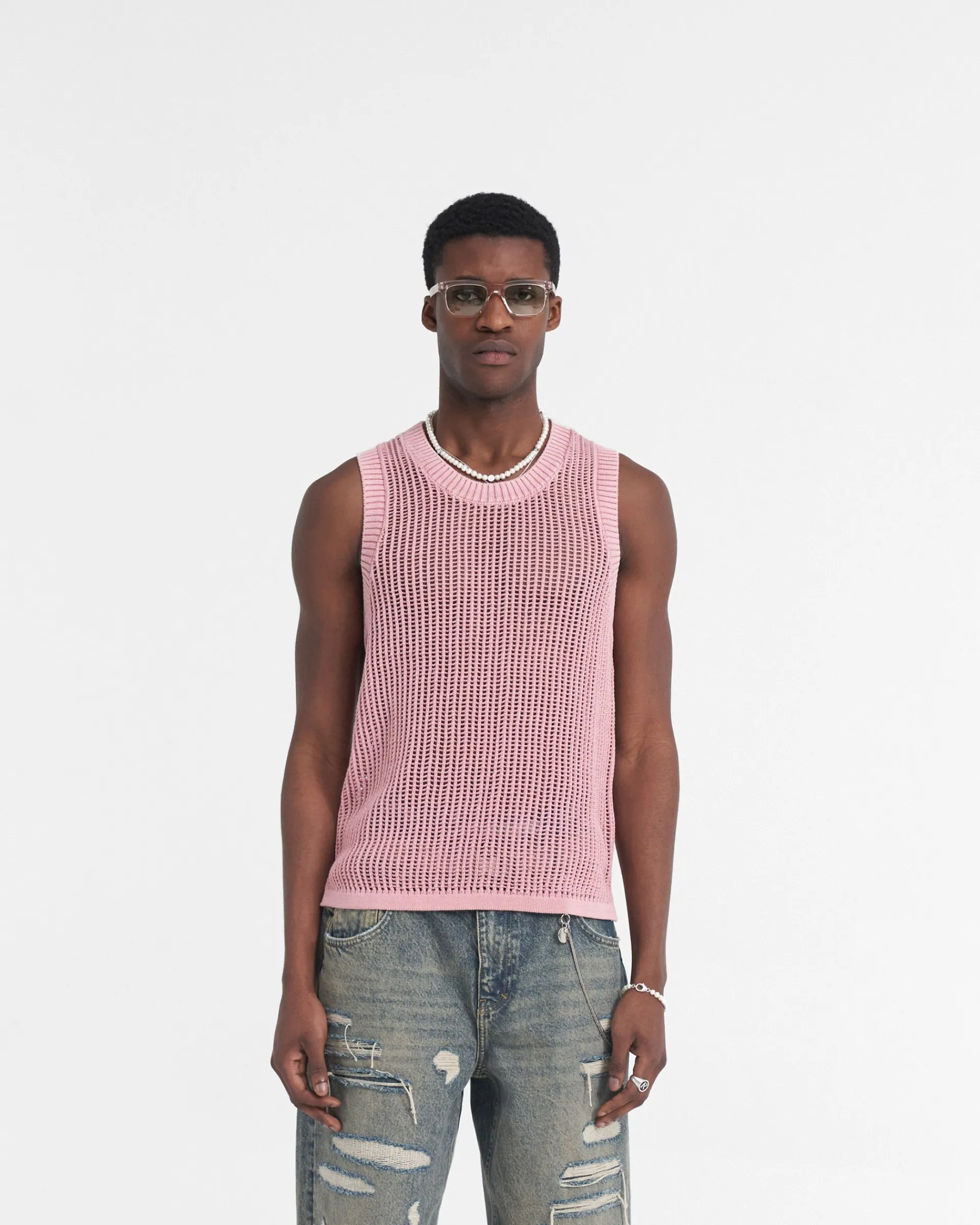 Represent Washed Knit Vest -> Knitwear | Vests