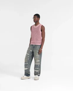 Represent Washed Knit Vest -><noscript><img width=