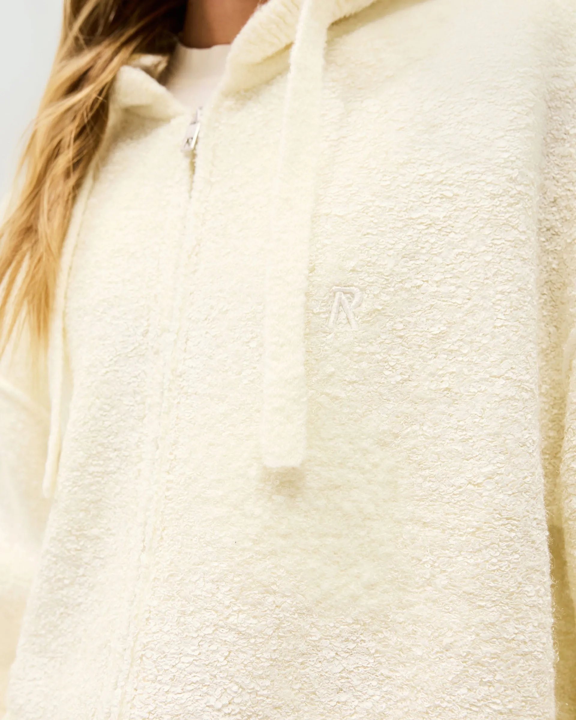 Represent Whip Hoodie - Antique White> Knitwear