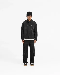 Represent Workshop Shirt - Washed Black><noscript><img width=