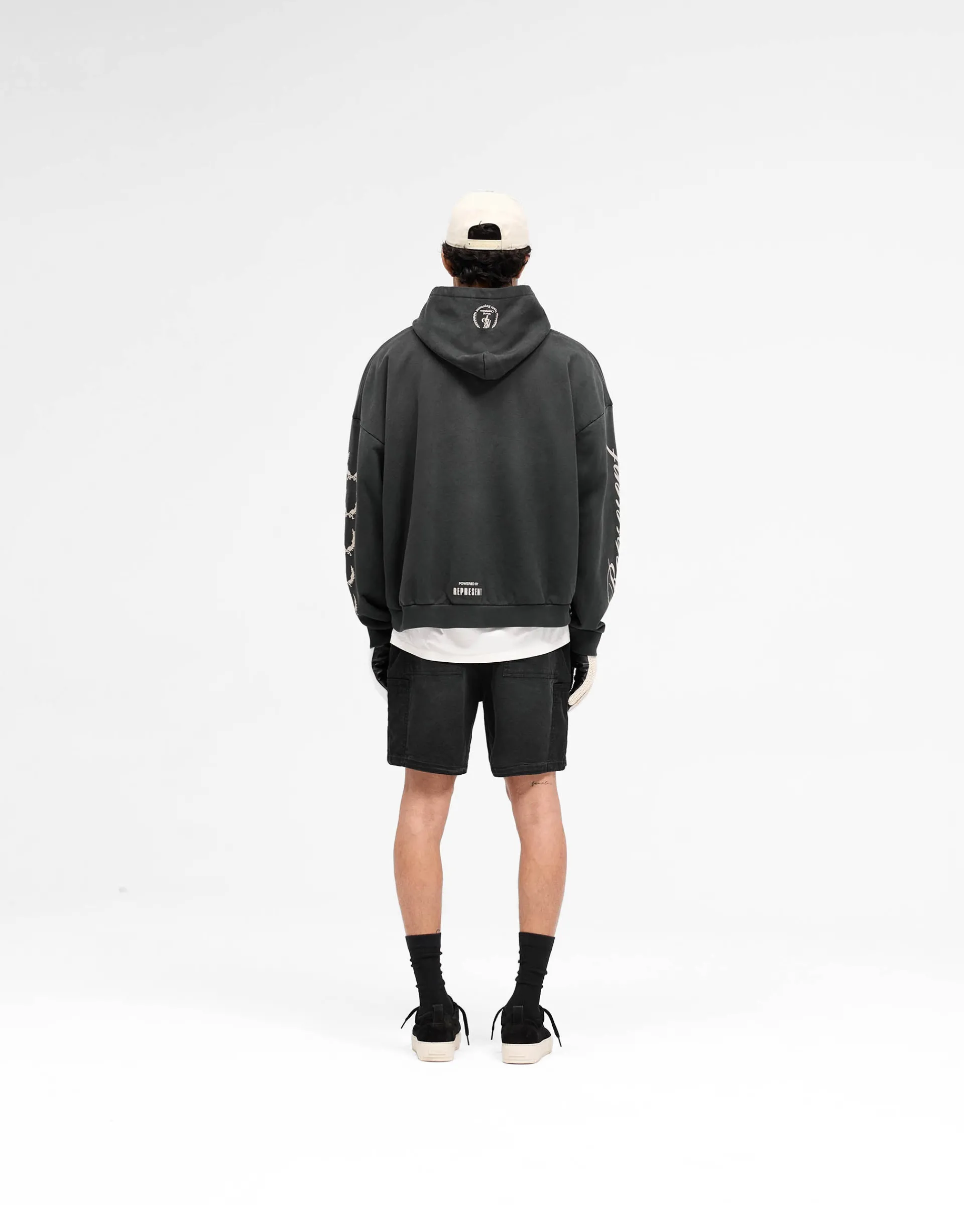 Represent World Championship Hoodie - Stained Black> Hoodies