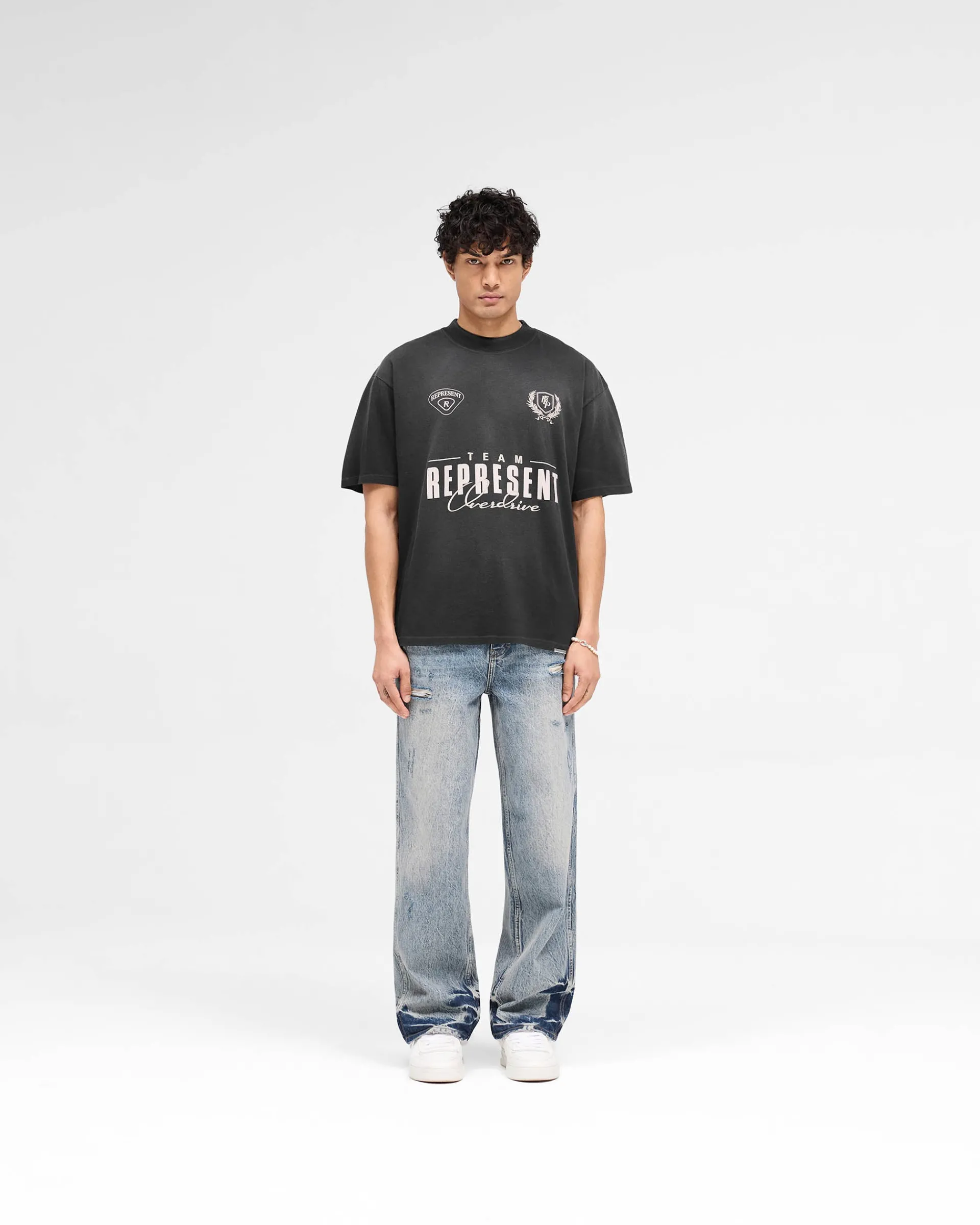Represent World Championship T-Shirt - Stained Black> T-Shirts
