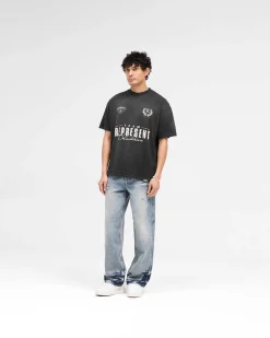 Represent World Championship T-Shirt - Stained Black><noscript><img width=