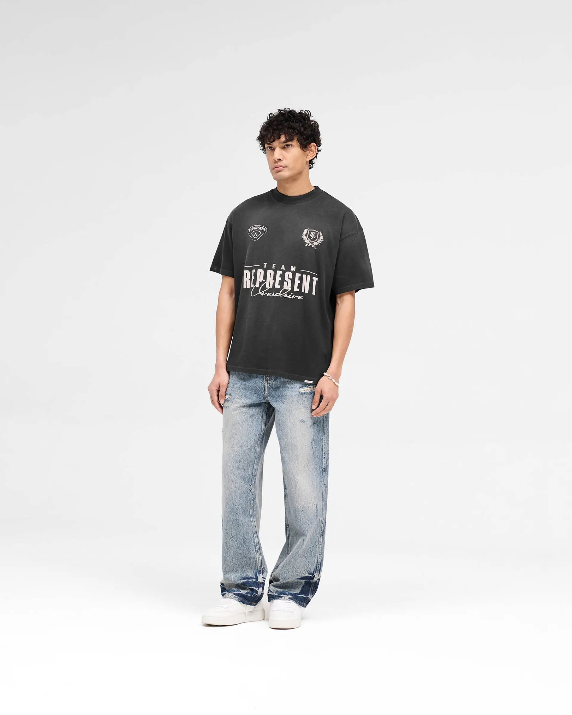 Represent World Championship T-Shirt - Stained Black> T-Shirts