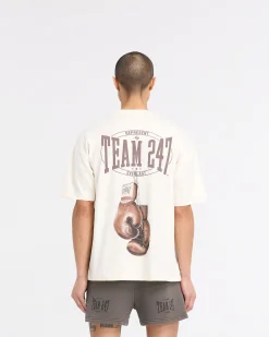 Represent 247 X Everlast Training Camp T-Shirt - Antique White><noscript><img width=