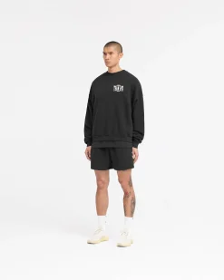Represent 247 X Everlast Training Camp Boxy Sweater - Off Black><noscript><img width=