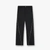 Represent Zip Panel Pant - Jet Black> Pants